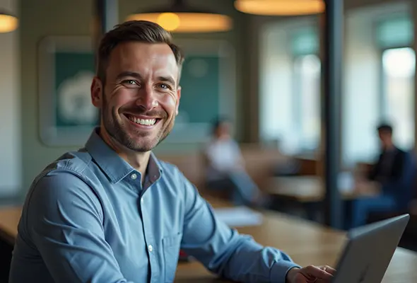 Book a consultation today, like this happy client who expert tech support from netEffx.